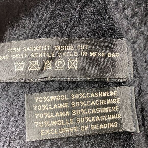 Ralph Lauren Jet Beaded Cashmere Cable Sweater - Picture 16 of 17